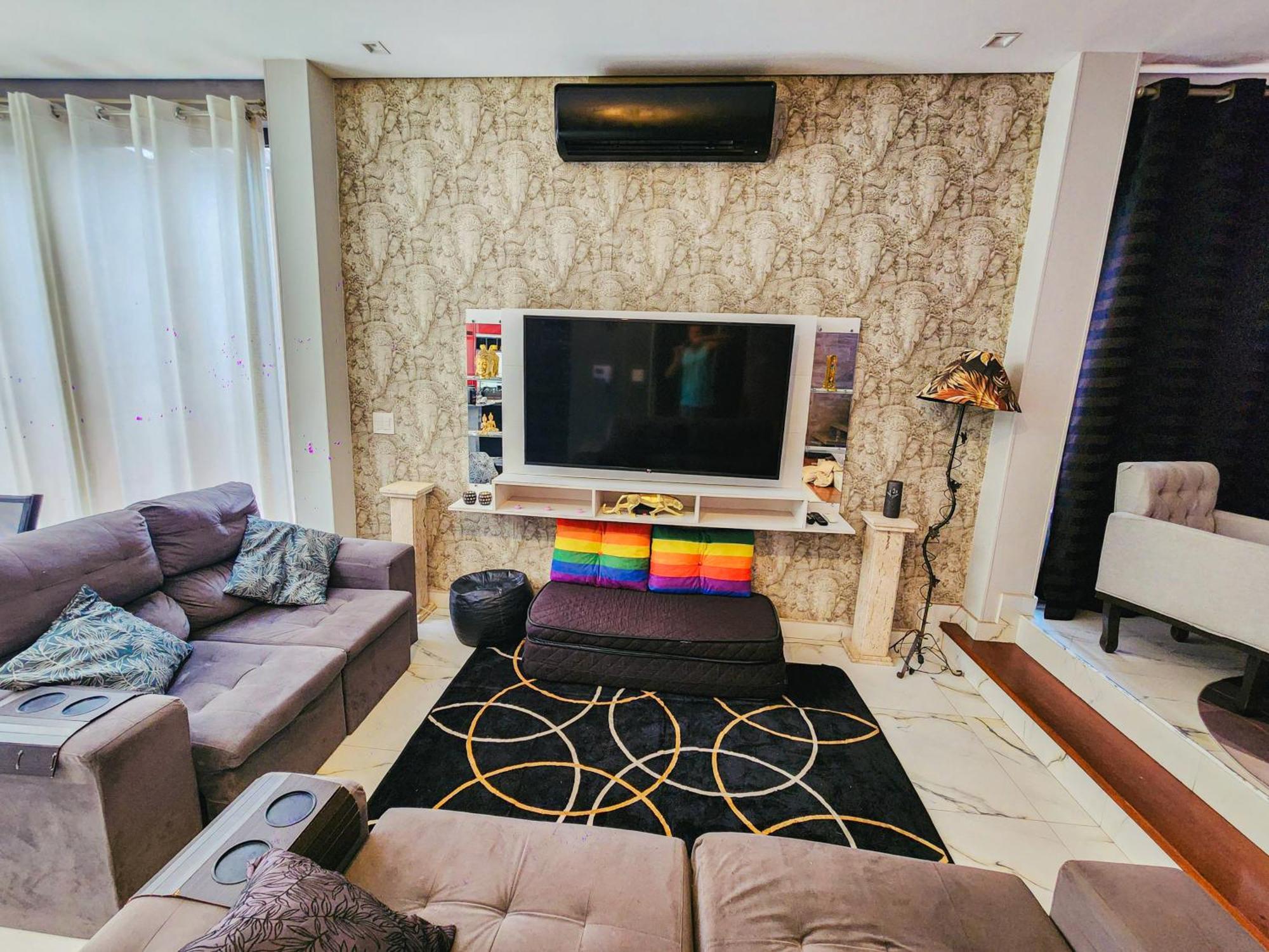 Cobertura Triplex De Luxo Com Jacuzzi Villa São Paulo Luaran gambar
