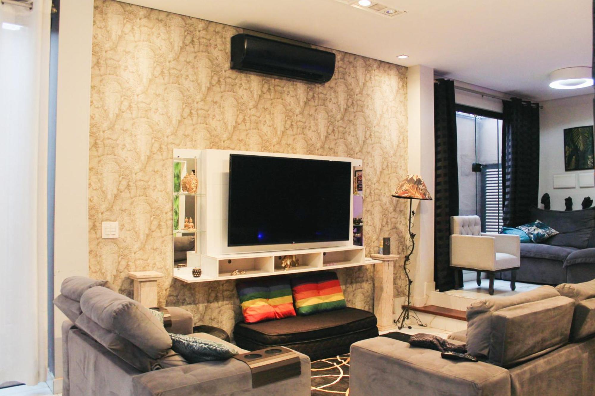 Cobertura Triplex De Luxo Com Jacuzzi Villa São Paulo Luaran gambar